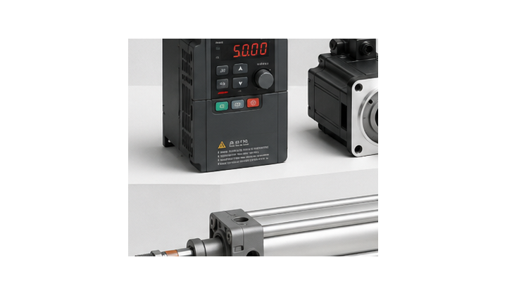 Industrial pneumatic and hydraulic cylinders valves and components